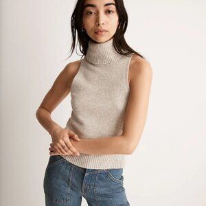 Madewell Hallowell Turtleneck Sweater Tank